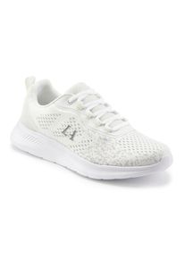 Lascana Damen Sneaker, Gr. 36, weiß, Obermaterial: 100% Synthetik. Futter: 100% Textilmaterial. Decksohle: 100% Textilmaterial. Laufsohle: 100%