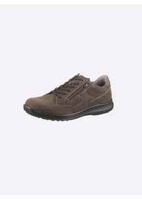 Jomos Herren Sneaker, Gr. 40, braun, Nubukleder, Rindsleder, sportlich, Schuhe