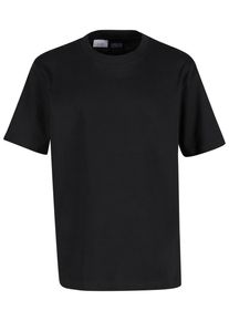 Urban Classics Jungen T-Shirt "Urban Classics Herren Boys Tall Tee", schwarz, casual, Gr. 158, unifarben, 100% Baumwolle, Shirts