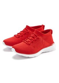 Lascana Damen Sneaker "Slipper, Halbschuh, ultraleicht und bequem", Gr. 36, rot, Obermaterial: 100% Textilmaterial. Futter: 100% Textilmaterial.