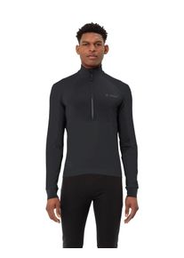 Vaude Funktionsshirt "Men's Kuro Halfzip LS Tricot", schwarz, sportlich, Gr. XXL, Web, Obermaterial: 91% Polyester, 9% Elasthan, Shirts, Fahrradshirt