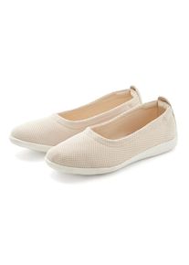 Vivance Damen Slipper, Gr. 42, beige, Obermaterial: 100% Textilmaterial. Futter: 100% Textilmaterial. Decksohle: 100% Textilmaterial. Laufsohle: 100%