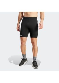 Herren Laufshorts "ADIZERO E S TGT", schwarz, sportlich, Gr. XXL, adidas Performance, Obermaterial: 79% Polyester, 21% Elasthan, Hosen