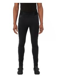 Vaude Fahrradhose "Men's Kuro Essential Warm Tights", schwarz, sportlich, Gr. S, unifarben, Web, Obermaterial: 88% Polyester, 12% Elasthan, Hosen