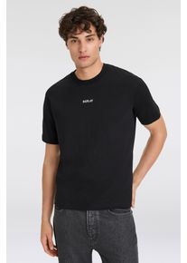 Replay Herren Oversize-Shirt, schwarz, casual, Gr. S, Jersey, Obermaterial: 100% Baumwolle, Shirts