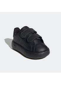 Klettschuh "ADVANTAGE KIDS", adidas Sportswear, Gr. 23, schwarz, Synthetik, sportlich, Schuhe, Design auf den Spuren des adidas Stan Smith, für Kinder