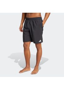 Herren Badeshorts "ESS SH 8IN", schwarz-weiß, sportlich, Gr. XXXL, adidas Performance, Obermaterial: 100% Polyester, Badehosen