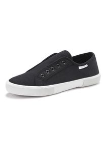 Lascana Damen Sneaker, Gr. 41, schwarz, Obermaterial: 100% Textilmaterial. Futter: 100% Textilmaterial. Decksohle: 100% Textilmaterial. Laufsohle: