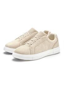 John Devin Herren Sneaker "Freizeitschuh", Gr. 43, beige, Obermaterial: 100% Lederimitat. Futter: 100% Textilmaterial. Decksohle: 100%