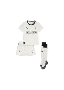 Puma Herren Trainingsanzug "Borussia Mönchengladbach 25/26 Heimtrikot Kinder", schwarz-weiß, Gr. 116, Obermaterial: 100% Polyester; Rippe: 100%