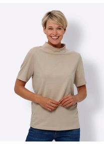 Classic Basics Stehkragenshirt »Kurzarm-Shirt«, (1 tlg.)