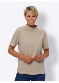 Classic Basics Stehkragenshirt »Kurzarm-Shirt«, (1 tlg.)