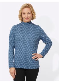 Classic Basics Stehkragenshirt »Jacquard-Shirt«, (1 tlg.)
