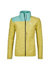 Woll- & Merinojacke Ortovox Swisswool Piz Segnas Jacket Damen (Gr L |gelb)