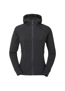 Rab Nexus Hoody Fleecejacke Women (Gr 8 |schwarz)