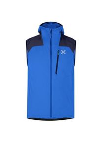 Softshellweste Montura Rise Hooded Vest Herren (Gr XL |blau)