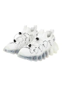 Plein Sport Low-Top Sneaker - Runner Sneaker The Bubble Gen.x.2 Tiger - Gr. 46 (EU) - in Wei&szlig; - f&uuml;r Damen