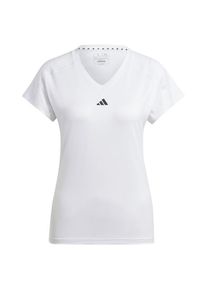 Adidas Aeroready Train Essentials V-Neck T-Shirt T-Shirt Damen (Gr S |weiß)