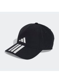 Herren Baseball Cap "BB CAP 3S CLIMA", schwarz-weiß, sportlich, adidas Performance, Obermaterial: 90% Polyester, 10% Elasthan, Caps