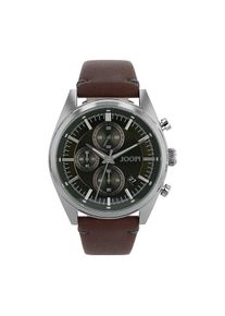 JOOP! JOOP Herren Chronographbraun, Armbanduhren, Quarzuhr, Armbanduhr, Herrenuhr, Lederarmband, analog, Tag