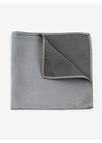 MONTI Damen Einstecktuch "RENZO", grau, Seide, Modetücher, aus reiner Seide mit eleganter Twill-Struktur – 30 x 30 cm