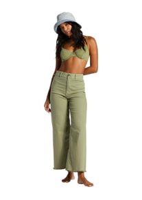 Billabong Damen Stoffhose "Free Fall", grün, Gr. 29, [Hauptstoff] 98% Baumwolle, 2% Elasthan, Hosen