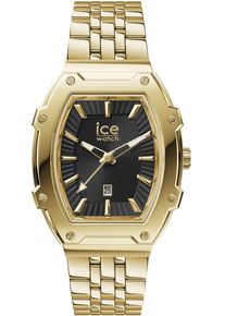 Ice Watch ICE-WATCH Damen Quarzuhr "ICE boliday - Full steel shiny - Small - 3H + Date"goldfarben, schwarz, Armbanduhren, Armbanduhr, Damenuhr,