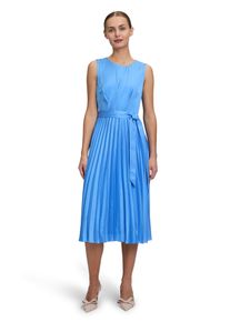 BETTY & CO BETTY & CO Damen Midikleid "Betty & Co Chiffonkleid mit Plissee", blau, feminin, Gr. 42, Obermaterial: 100% Polyester. Futter: 100% Polyester.,