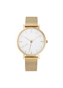 NOELANI Damen Quarzuhr, gold, Armbanduhren, Armbanduhr, Damenuhr, Edelstahlarmband, analog