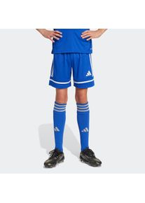 Kinder Trainingsshorts "SQUA25 SHO Y"royal blau, royal blau, weiß, sportlich, Gr. 176, adidas Performance, Obermaterial: 100% Polyester, Hosen