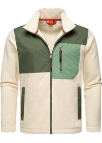 Ragwear Herren Fleecejacke "Flettcher", beige, sportlich, Gr. XL, Plüsch, Material: 100% Polyester, Jacken, Herren Basic Plüschjacke