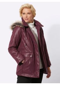 CLASSIC Damen Langjacke, rot, Gr. 40, unifarben, 92% Polyester, 8% Polyamid, Wattierung:100% Polyester, Jacken