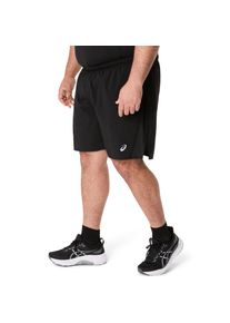 asics Herren Laufshorts "asics ICON 7IN SHORT", schwarz, sportlich, Gr. S, Obermaterial: 90% Polyester, 10% Elasthan, Hosen