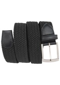 Bernd Götz BERND GÖTZ Damen Ledergürtel, schwarz, casual,klassisch,modisch,sportlich, Gr. 120, Flechtoptik, mehrfarbig, Materialmix, Gürtel, mit Flechtoptik