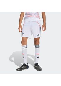 Kinder Trainingsshorts "FCB A SHO Y", weiß, sportlich, Gr. 140, adidas Performance, Obermaterial: 100% Polyester, Hosen