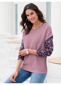 Inspirationen Damen Pullunder "Pullunder", lila, Gr. 40, unifarben, 100% Baumwolle, Pullover
