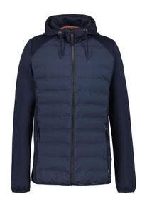 Icepeak Herren Strickjacke "H SOFTSHELLJACKE ARZBERG", blau, sportlich, Gr. XL, Obermaterial: 80% Polyester, 14% Viskose, 6% Elasthan. Futter: 100%