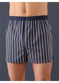 Herren Boxershorts, Gr. 5, blau, 100% Baumwolle, Unterhosen