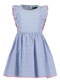Blue Seven Damen Sommerkleid "Blue Seven Festliches Sommerkleid", blau, Gr. 122, 100% Baumwolle, Kleider