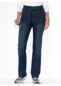 Club of Comfort Damen Bequeme Jeans, blau, Gr. 22, unifarben, 81% Baumwolle, 17% Polyester, 2% Elasthan, Jeans