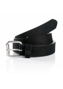 Tom Tailor Damen Synthetikgürtel "TTDDOLLY", schwarz, Gr. 95, Materialmix, Gürtel, 3 cm Breite & Statement-Look
