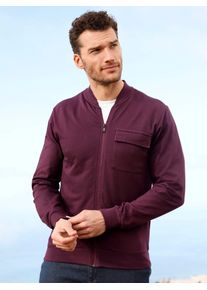 Catamaran Herren Sweatjacke, rot, Gr. 44, 100% Baumwolle, Sweatjacken