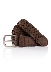 MONTI Damen Ledergürtel "VANCOUVER", braun, Gr. 85, Obermaterial: 100% Rindsleder, Gürtel