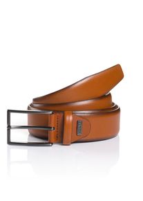MONTI Damen Ledergürtel "BORDEAUX", braun, Gr. 85, Obermaterial: 100% Rindsleder, Gürtel