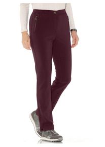 Classic Basics Damen Thermohose, rot, Gr. 19, unifarben, 76% Viskose, 21% Polyamid, 3% Elasthan, Hosen