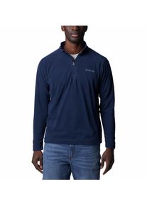 Columbia Herren Fleecepullover "KLAMATH RANGE II HALF ZIP", blau, sportlich, Gr. S, unifarben, Fleece, Obermaterial: 100% Polyester, Sweatshirts