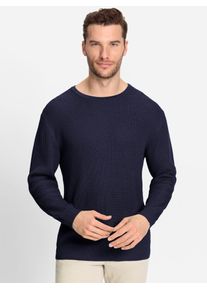 Catamaran Herren Rundhalspullover "Pullover", blau, Gr. 48, unifarben, 50% Baumwolle, 50% Polyacryl, Pullover
