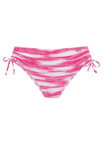 Venice Beach Damen Bikini-Hose "Meliya", pink, Gr. 38, bedruckt, Recycling-Polyamid, Badehosen, mit modernem Allover-Print