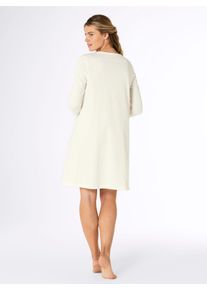 wäschepur WÄSCHEPUR Damen Sleepshirt "Sleepshirts", Gr. 36ecru, apfel, 100% Baumwolle, gemustert, animal-print, mehrfarbig, bedruckt, Kleider