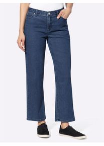 Casual Looks Damen Bequeme Jeans, blau, Gr. 38, unifarben, 78% Baumwolle, 20% Polyester, 2% Elasthan, Jeans